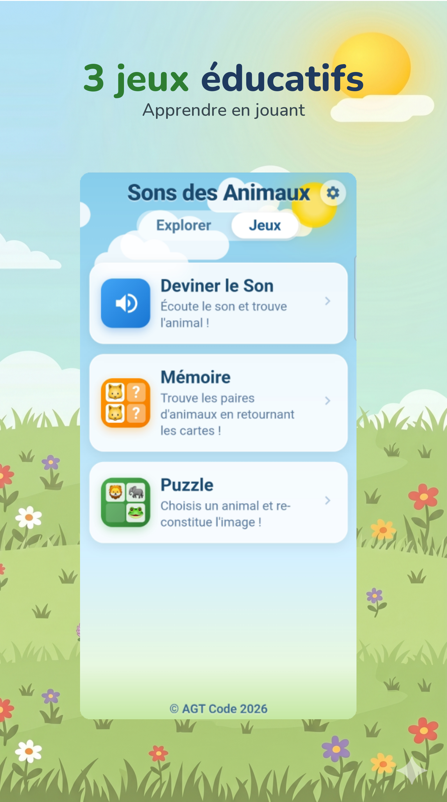 AnimaSom — Menu de Jogos