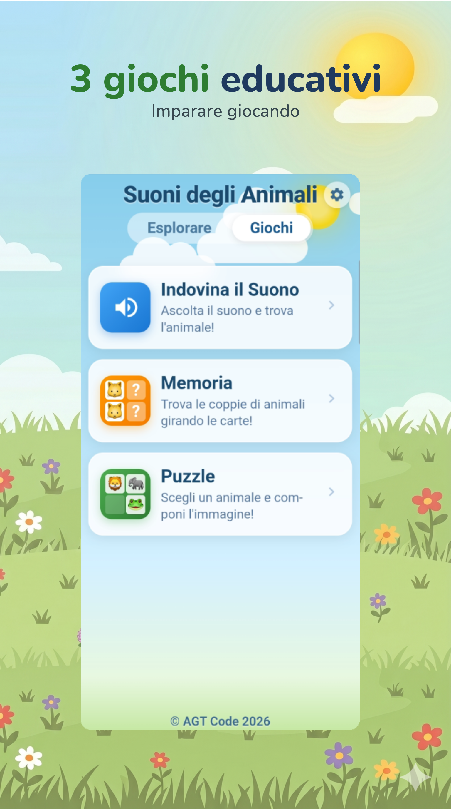 AnimaSom — Menu de Jogos